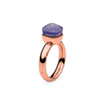 Кольцо Qudo Firenze tanzanite 16.5 мм 610602 V/RG размер 16,5