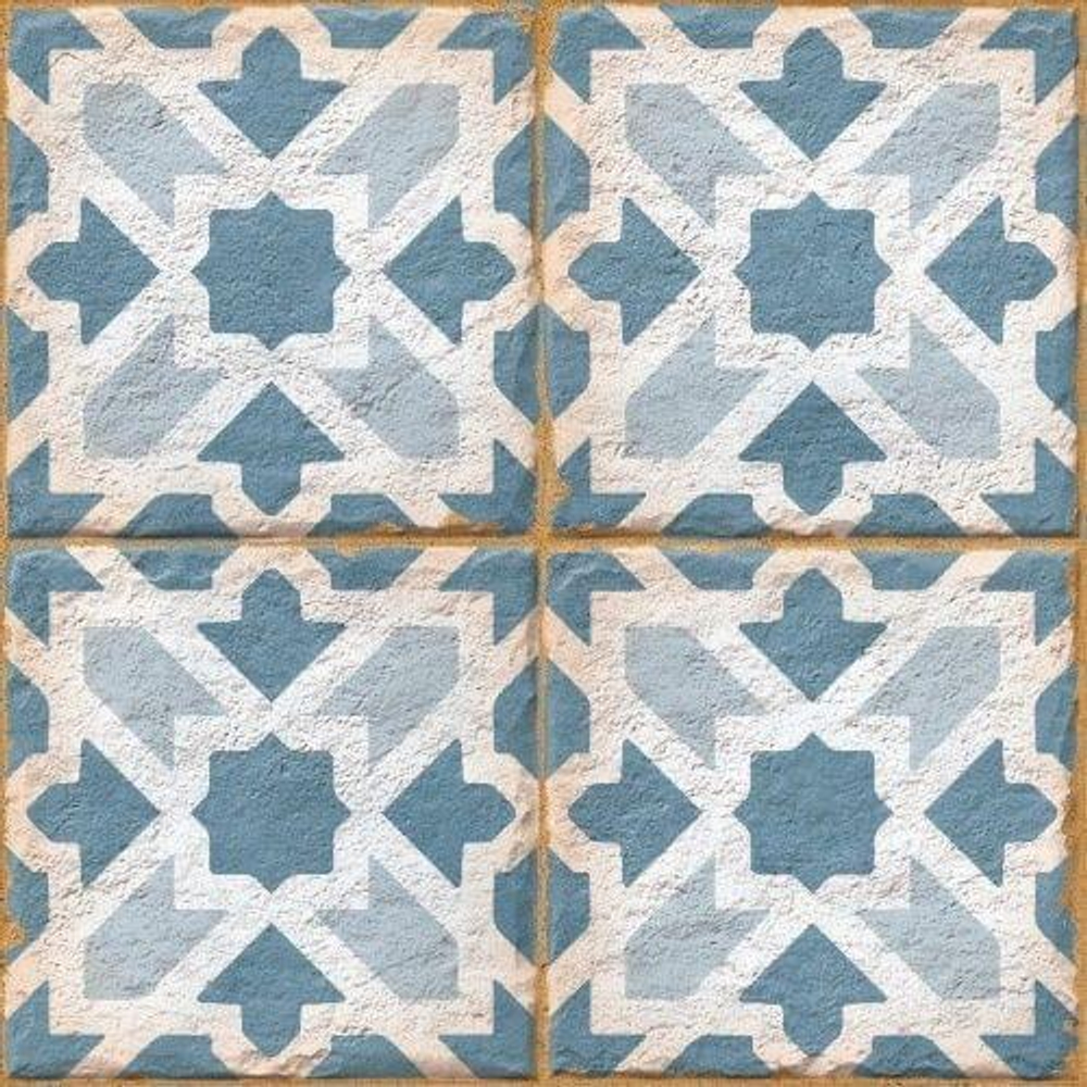 Ennface Pattern Morocco Azure 20x20