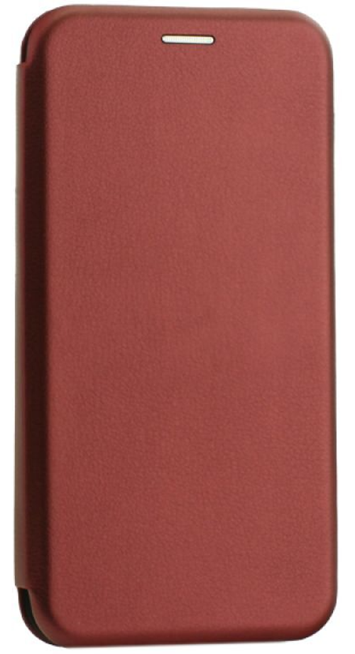 Чехол-книжка Huawei Honor X7 Fashion Case кожаная боковая малиновая