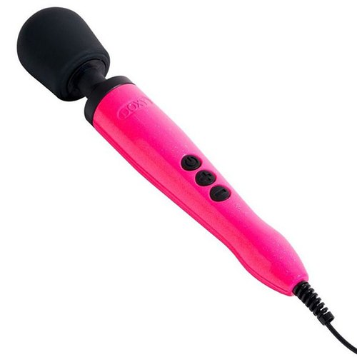 Розовый вибратор-вонд 37см Doxy Die Cast Massage Wand Hot Pink
