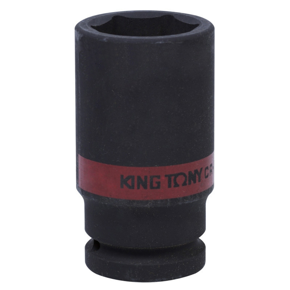 KING TONY (443512S) Головка торцевая ударная глубокая шестигранная 1/2", дюймовая 3/8"