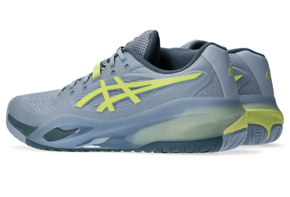 Теннисные кроссовки Asics Gel-Resolution X - grey blue/pistachio
