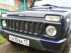 Решетка (маска) радиатора Нива 4x4/Легенд 'Хаммер'