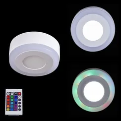 Точечный светильник  60503-9.0-001TM LED3+3W  WH/DL+RGB Reluce