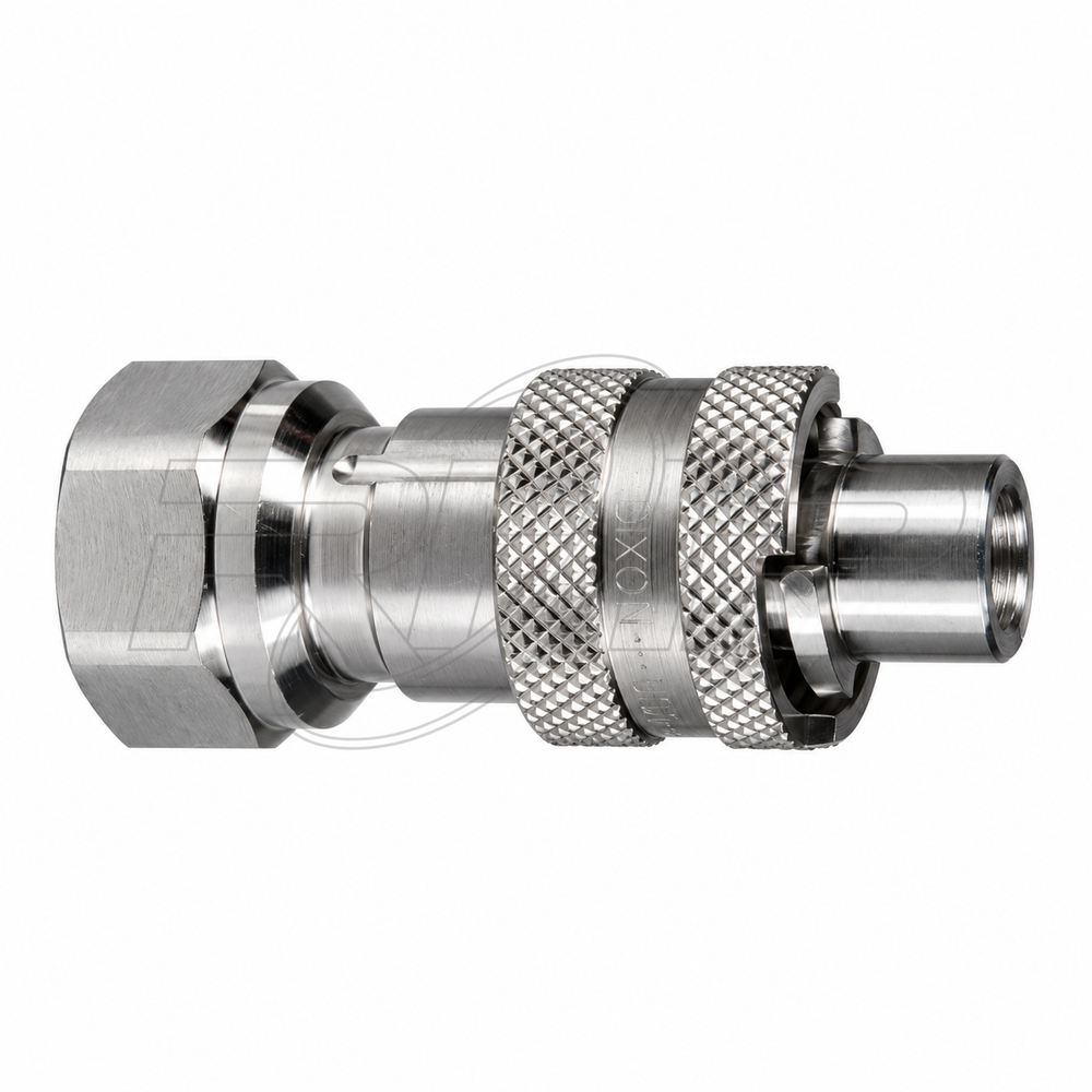 Быстроразъёмный ниппель Dixon N4F6-SS Dix-Lock N-Series, внутренняя резьба 3/4″-14 NPTF, AISI 316