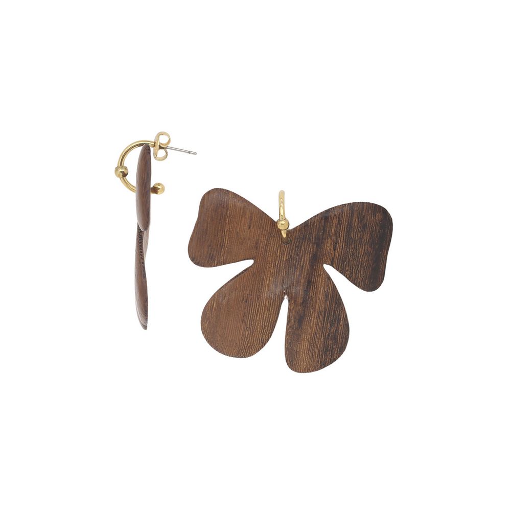 Серьги Nature Bijoux, Fioria, с деревом роблес, NB26.1-12-90491 (коричневый) Серьги Nature Bijoux, Fioria, с деревом роблес, NB26.1-12-90491 (коричневый)