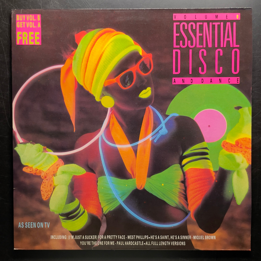 Сборник Essential Disco And Dance Volume B (Англия 1984г.)