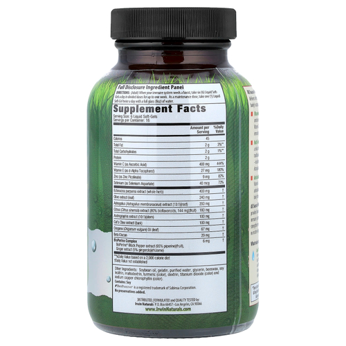 Irwin Naturals, Immuno-Shield®, 100 желатиновых капсул