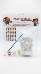 Gips fiqurlar. Masterclass world of colors 8