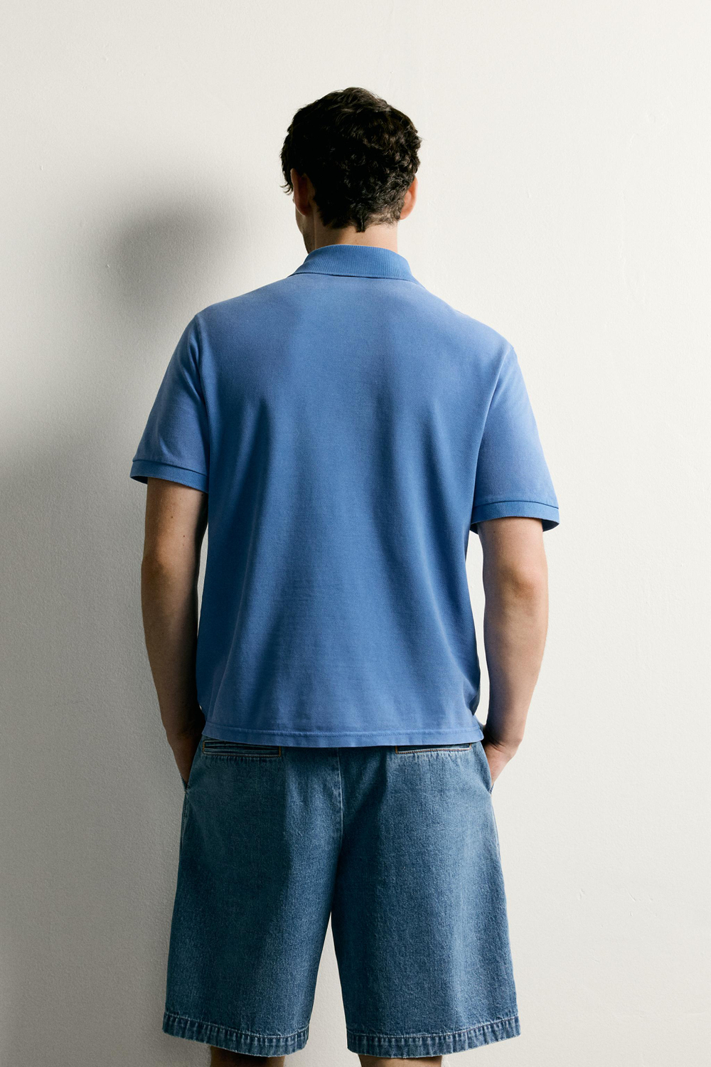 ПОЛО REGULAR FIT ИЗ СТИРАНОГО ПИКЕ — ZARA