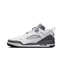 alt="Jordan Spizike Low Cool Grey Anthracite FQ1759-102 белые с серыми вставками вид сбоку на белом фоне"