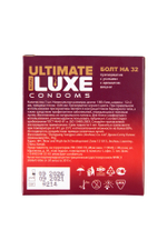 Презервативы Luxe, black ultimate, «Болт на 32», вишня, 18 см, 5,2 см, 1 шт.