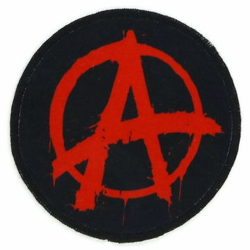 Нашивка круглая Anarchy Анархия (914)