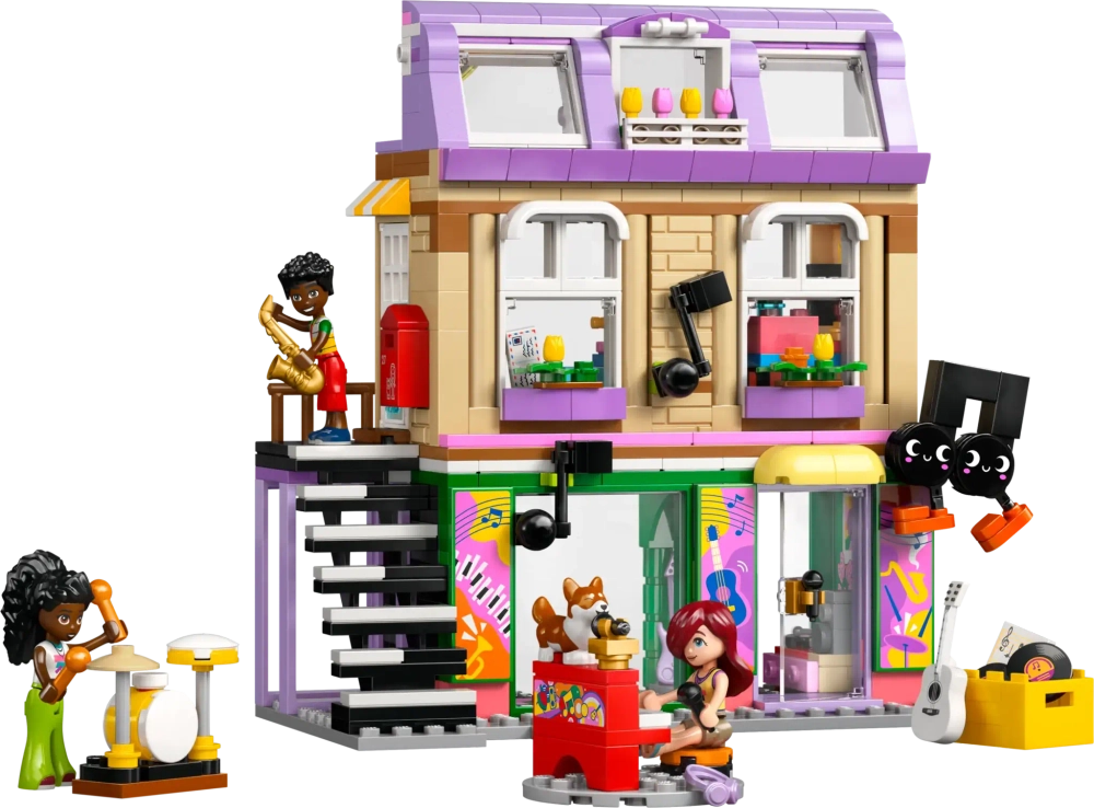 Конструктор LEGO Friends 42653 Музыкальный магазин и апартаменты