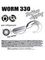 Крючки офсетные Gamakatsu WORM 330 BOTTOM JIGGING HOOKS разм. 1/0 6шт.