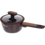 Ковш «BAROLY» CHOCOLATE 1,6л, индукция, стеклянная крышка