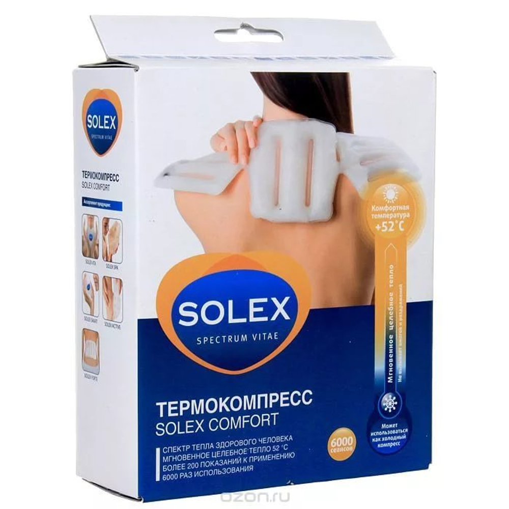 Многоразовый термокомпресс ДЕЛЬТА-ТЕРМ Solex Comfort