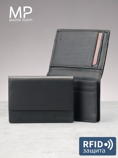 B123318R Preto - Портмоне картхолдер с RFID защитой MP