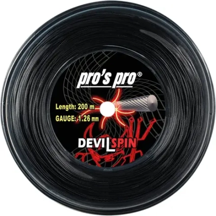 Струны теннисные Pro's Pro Devil Spin (200 m)