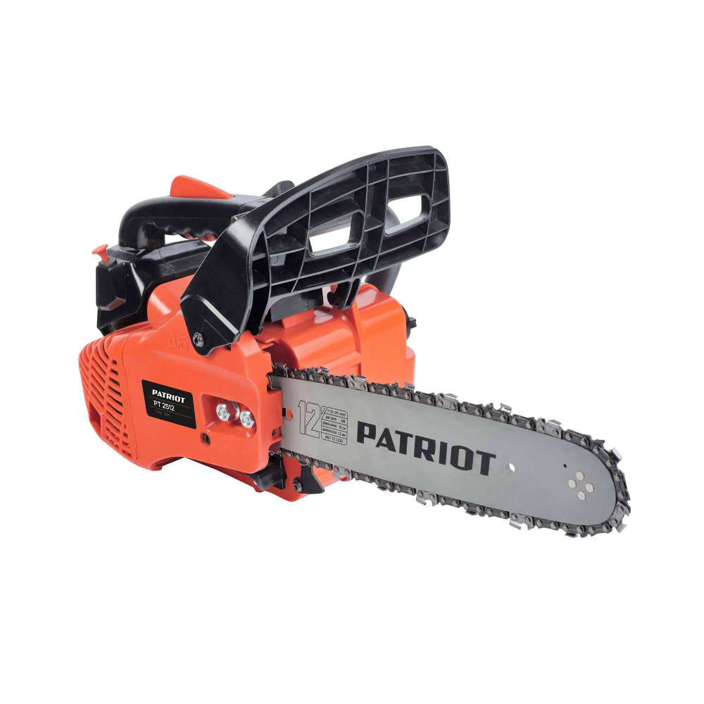 Пила цепная бензиновая PATRIOT PT 2512, 1.3 л.с., 12"