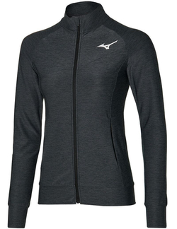 Женская Кофта теннисная Mizuno Training Jacket - черный