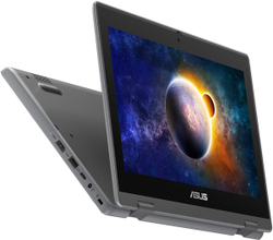 Ноутбук ASUS BR1100FKA-BP0570R 90NX03A1-M07390 Intel Celeron N4500, 1.1 GHz, 4096 Mb, 11.6; HD 1366x768, 128 Gb eMMC, DVD нет, Intel UHD Graphics, Windows 10 Professional, серый