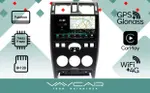 Магнитола для Lada Priora 2007-2013 (рамка черная) - Vaycar VA33-3112-2K на Android 13, Быстрая, 2K QLED, CarPlay, 4G SIM-слот
