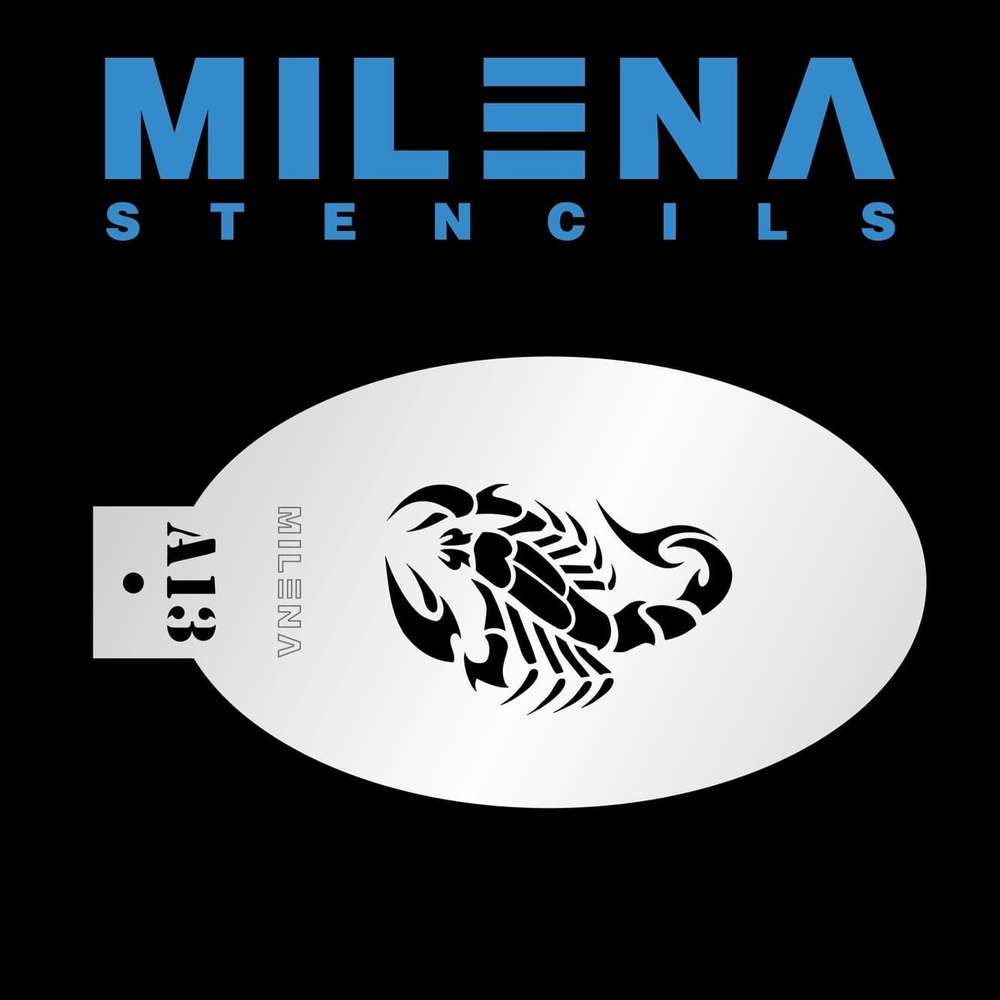 Трафарет Milena A13