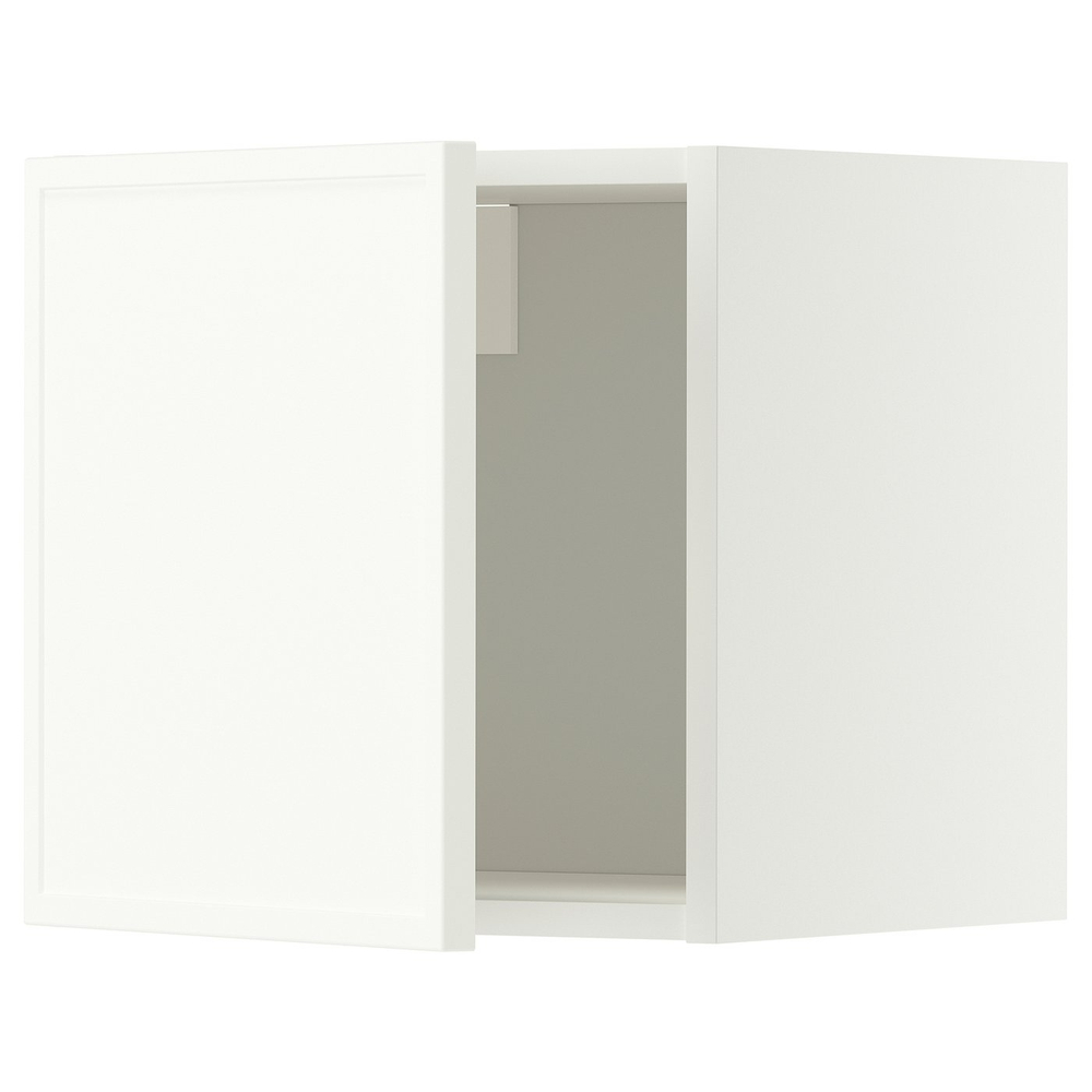 IKEA METOD  (ИКЕА МЕТОД)  -  Шкаф навесной - белый/Аспудден матовый белый 40x40 см