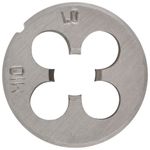 Плашка метрическая, легированная сталь М10х1,0 мм, FIT, 70826