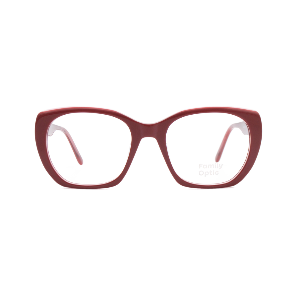 Оправа бабочка Family Optic WD1503 C3 красная прозрачная
