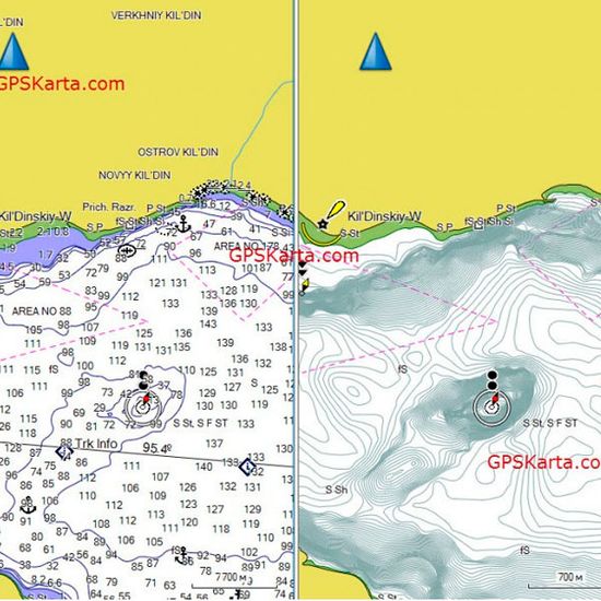 Финский залив, Рижский залив, Балтийское море Garmin BlueChart G3 HXEU050R карта глубин 23.00 (2021)
