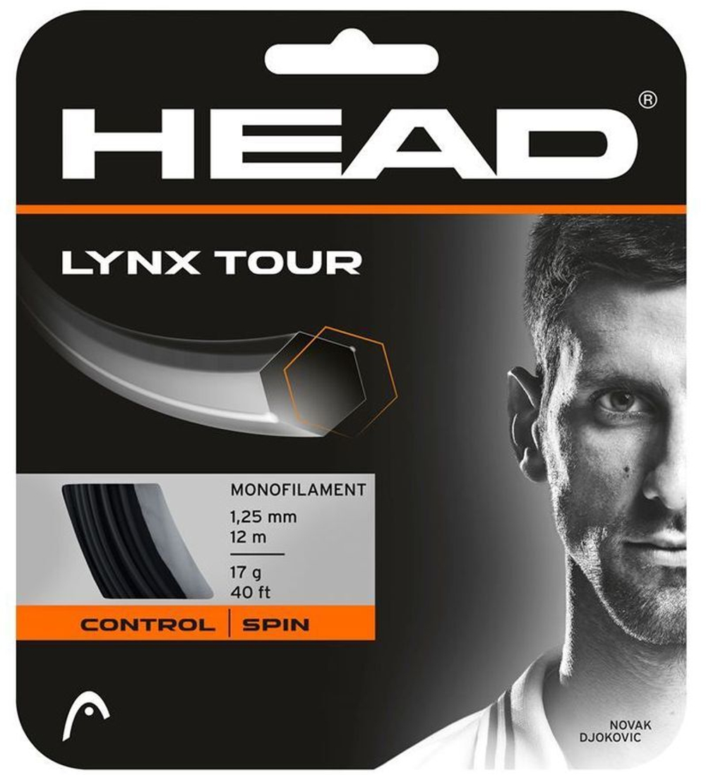 Струны теннисные Head LYNX TOUR (12 m) - black