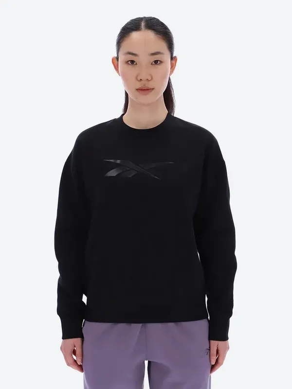 Толстовка женская REEBOK ABIGAIL TONAL SATIN CREWNECK SWEATSHIRT