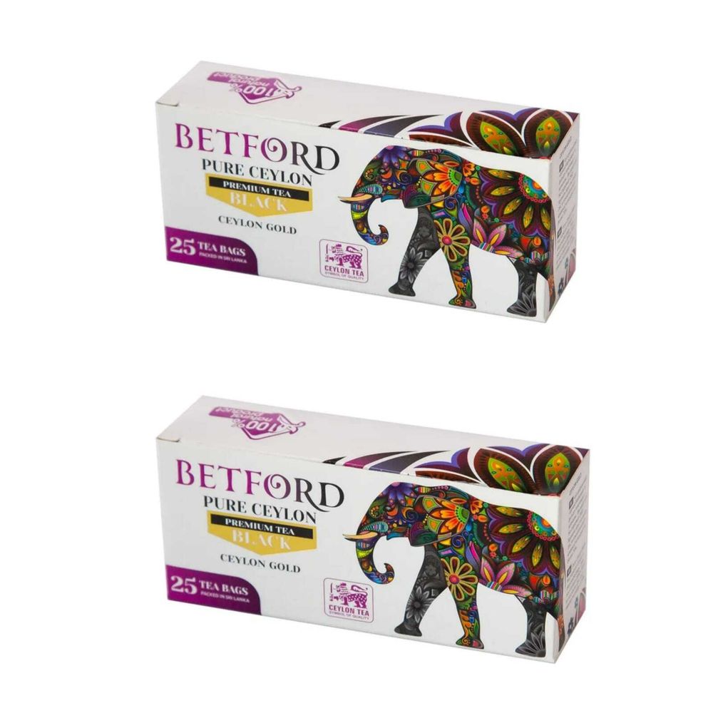 Чай черный Betford в пакетиках, 25 шт, 2 шт