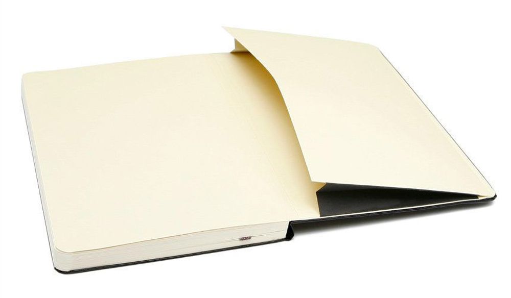 Блокнот Moleskine Classic Pocket 90x140мм 192стр нелинованный твердая обложка красный (QP012R)