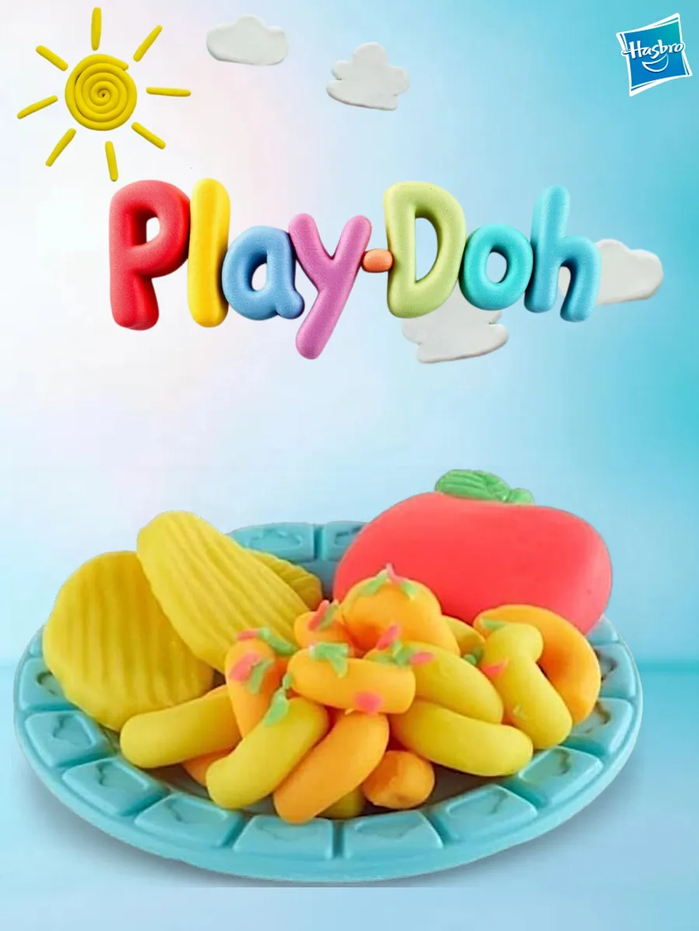 Игровой набор Play-Doh Плей До Макароны с овощами E9369