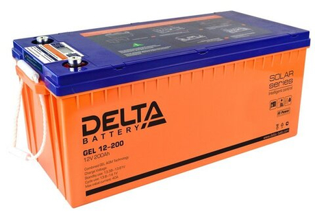 GEL 12-200 Delta Аккумулятор герметичный свинцово-кислотный