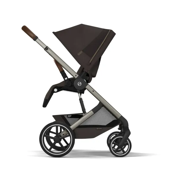 Детская коляска Cybex Balios S Lux TPE 2 в 1 Chocolate Brown