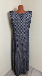Женское длинное платье, без рукавов, Made in Kyrgyzstan, размер 52