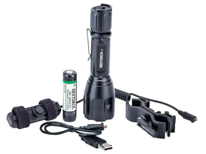 Комплект - фонарь Nextorch T7 Long-range Hunting Set V2.0, 1300 люмен (T7 HUNTING SET V2.0)