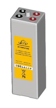 Аккумулятор Leoch 12OPzV1200  ( 2 В 1200 Ач / 2 V 1200 Ah ) - фотография
