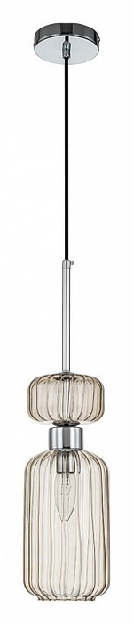 Подвесной светильник Escada Gloss 1141/1S Chrome/Beige
