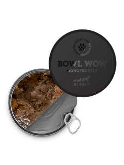 Влажный корм Bowl Wow для собак, индейка с тыквой - 100 г