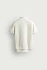 ПОЛО REGULAR FIT С МОЛНИЕЙ — ZARA