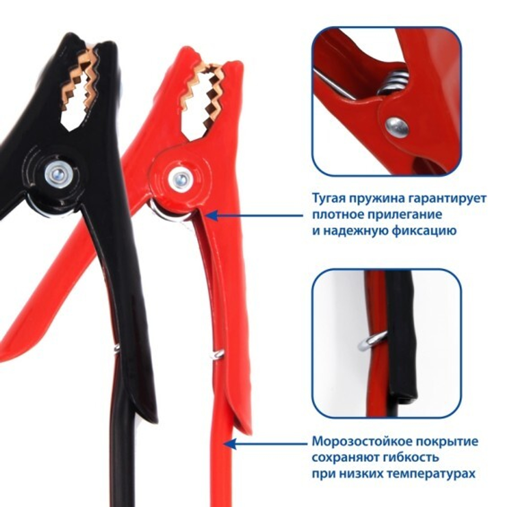 Провода-"прикуриватели" (300А-2,5м) Goodyear