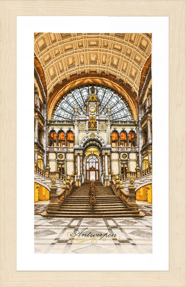 Набор для вышивания нитками Lanarte Gare centrale d'Anvers Набор для вышивания нитками Lanarte Gare centrale d'Anvers