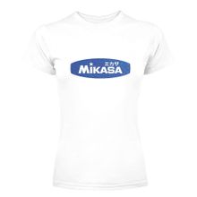 Футболка жен. MIKASA MT6047-V3-S, р.S, 100% хлопок, белый