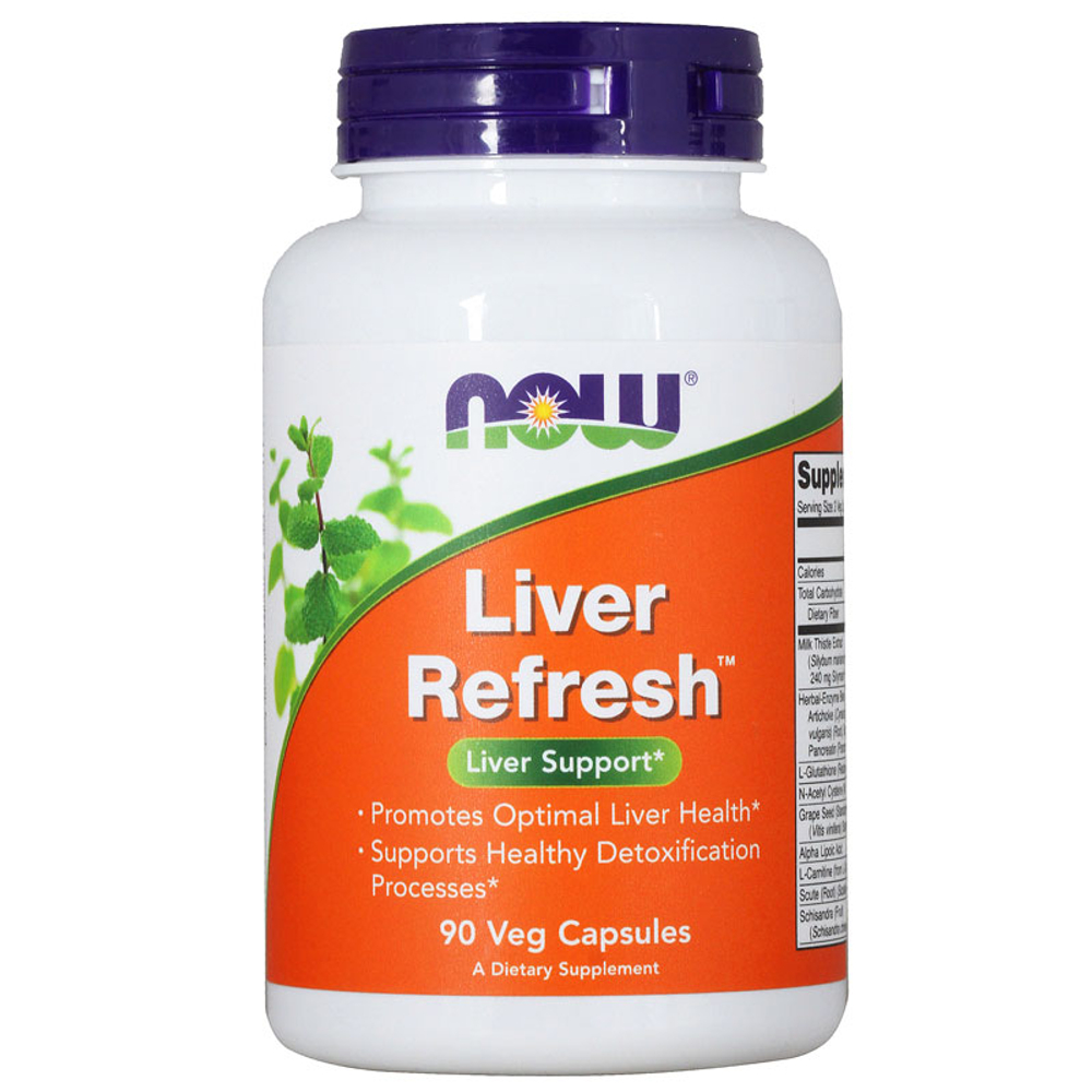 NOW Liver Refresh (90 капс.)