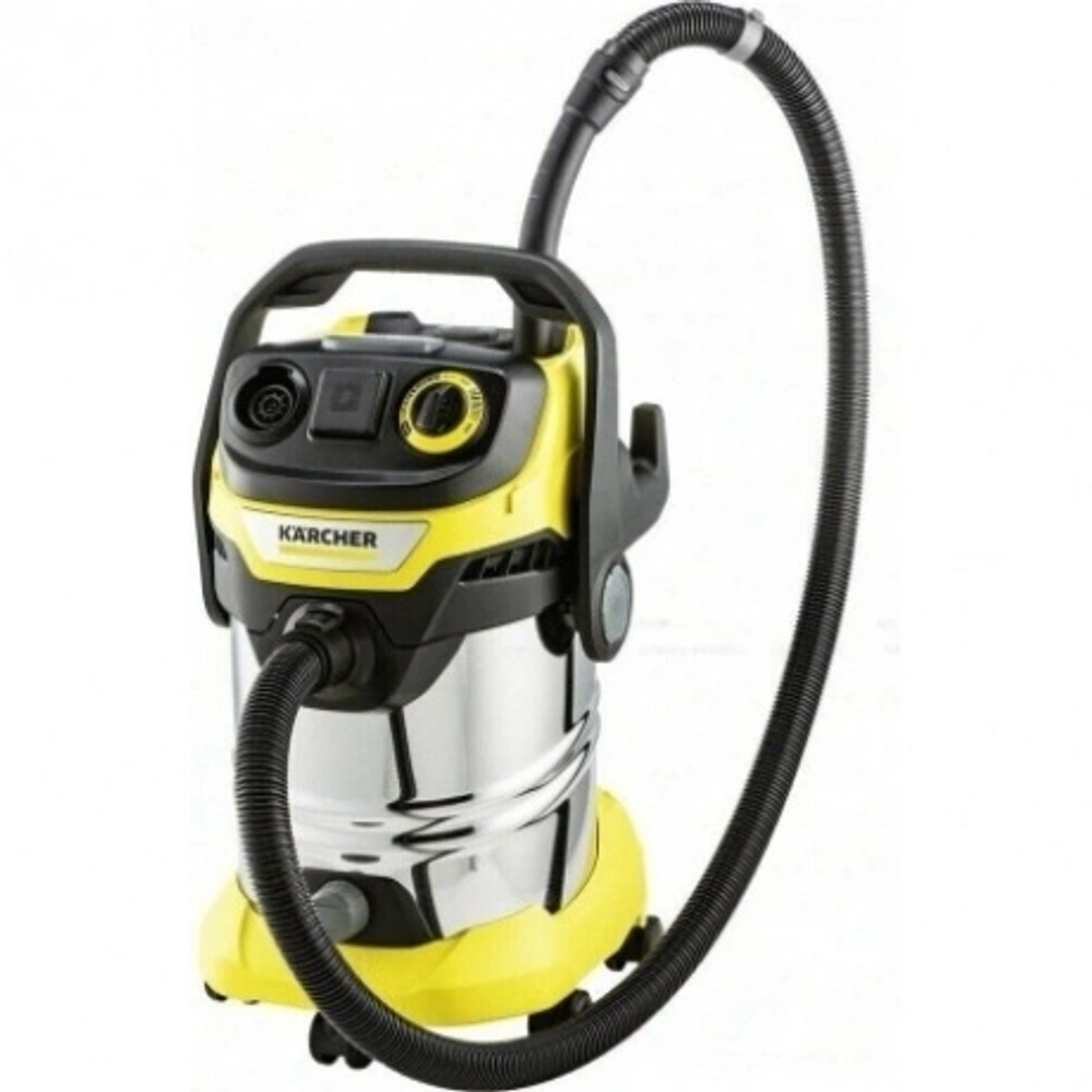 Строительный пылесос Karcher WD 6 P S V-30/6/22/T 1300Вт (уборка: сухая/сбор воды) желтый